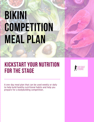 Bikini Competition Meal Plan