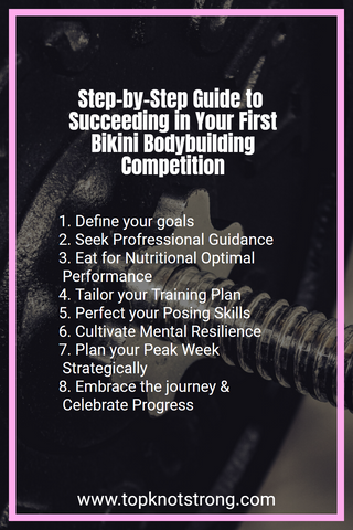 Step-by-Step Guide to Succeeding in Your First Bikini Competition