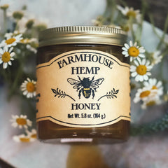 CBD Honey 500mg 4oz jar