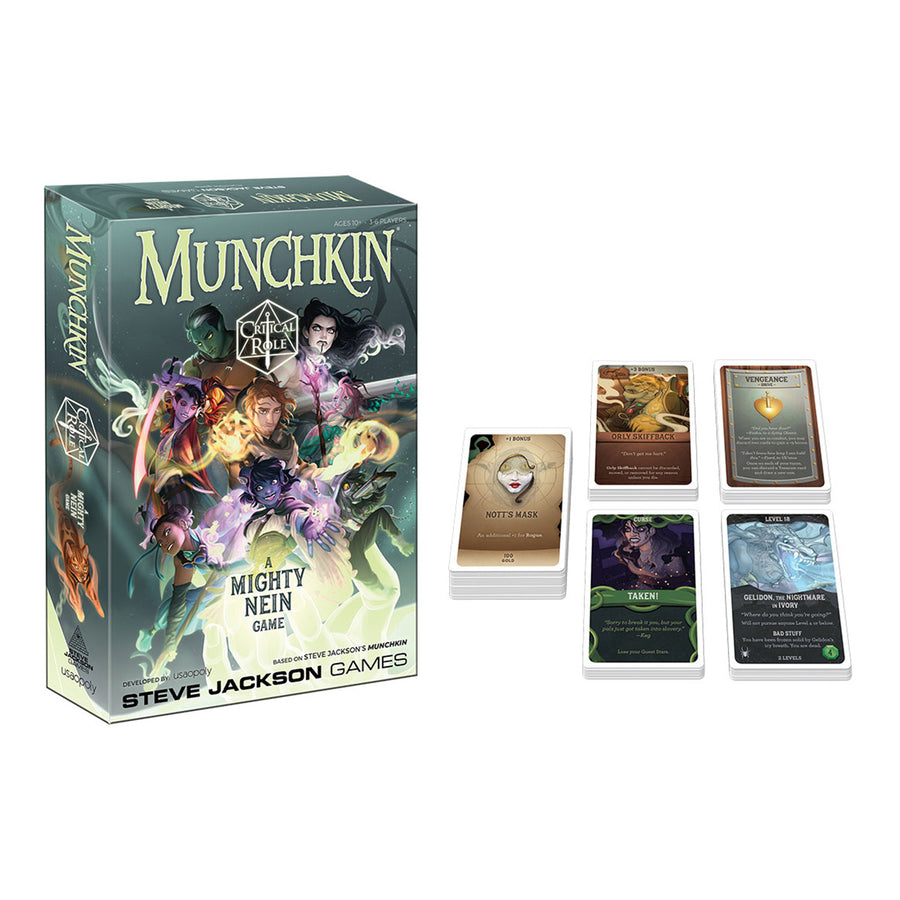 Munchkin Critical Role A Mighty Nein Game