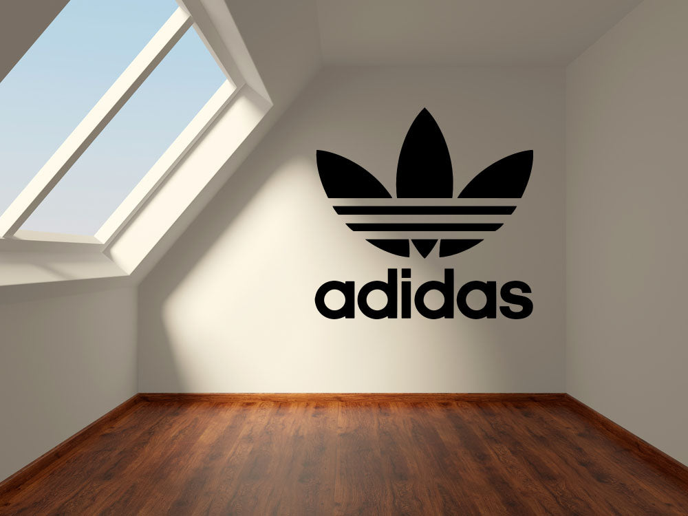 adidas wall sticker