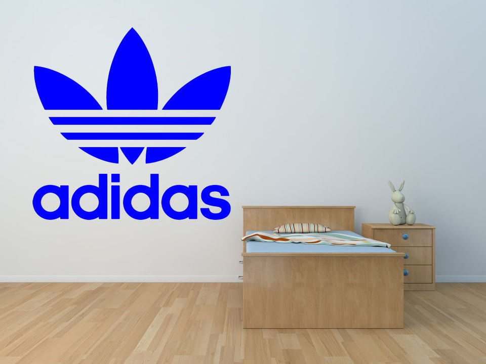 adidas wall decal