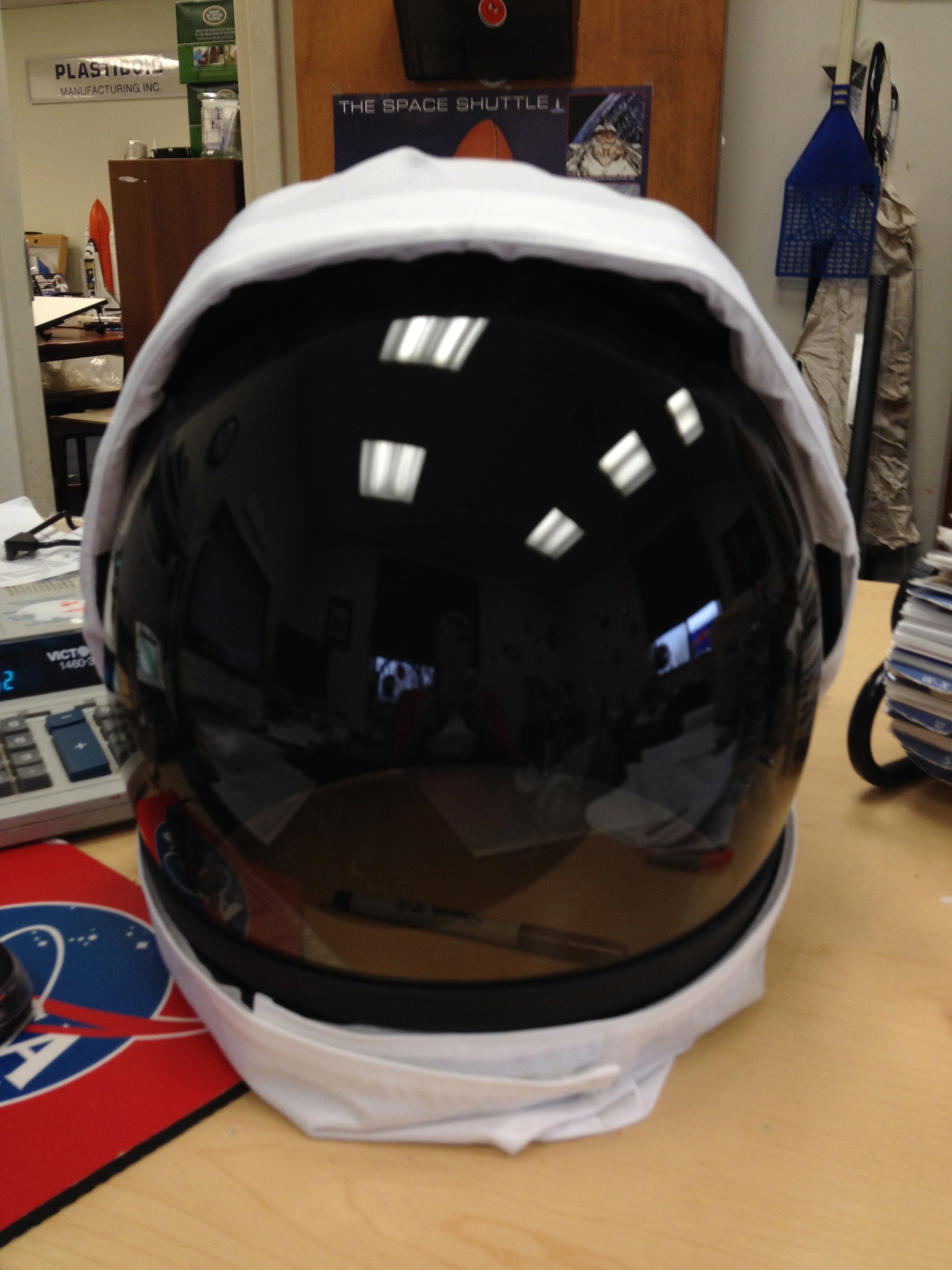 buzz race into space helmet messages