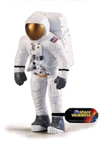 miniature astronaut figure