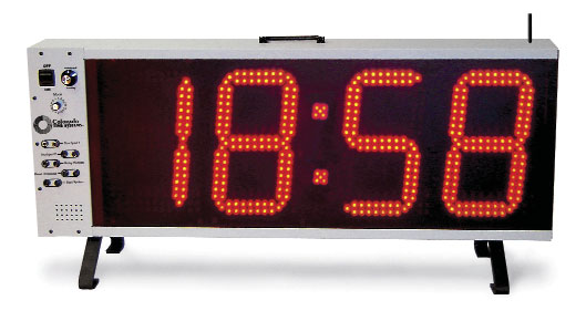 Colorado Time System 4 Digit Paceclocks/Shotclocks with 10" LED Digits