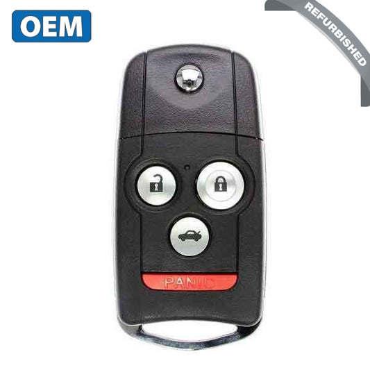 2007-2013 Acura MDX / 4-Button Flip Key / PN: 35111-STX-326