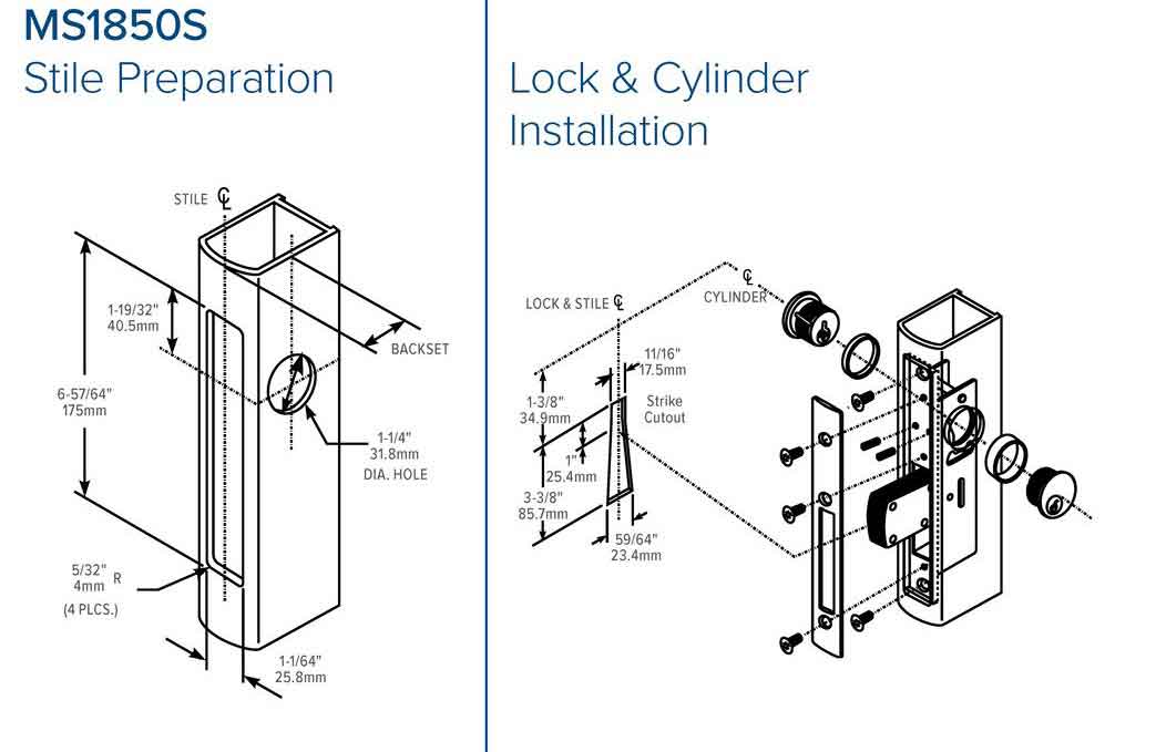 fire door deadlock