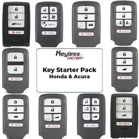 Basic Starter Pack - Automotive Smart Keys (42 Pieces