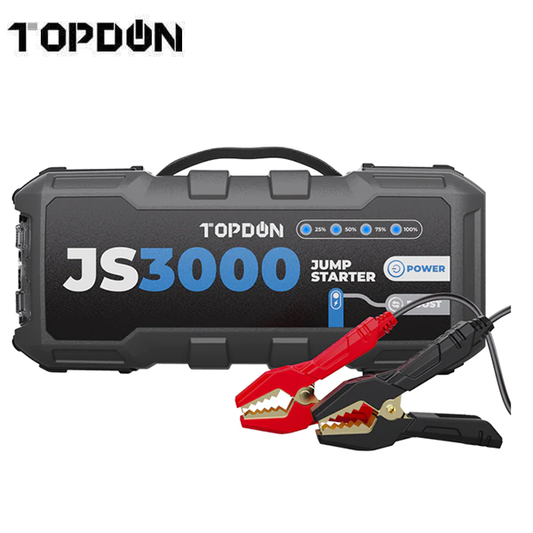 Topdon Js2000 8000mAh 3000A 60 000 22000mAh 12800mAh 1500 AMP 24 V Hulkman  Alpha85 Gkfly Battery Mini Car Jump Starter Charger with Handle - China  Jump Starter, F39 Starter Car Jump