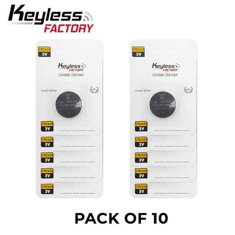 KeylessFactory - CR2025 - 3V Lithium Battery (5-Pack)