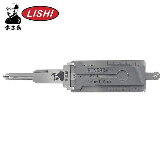 ORIGINAL LISHI - TOY43 Toyota / 8-Cut / 2-in-1 Pick & Decoder / DR 