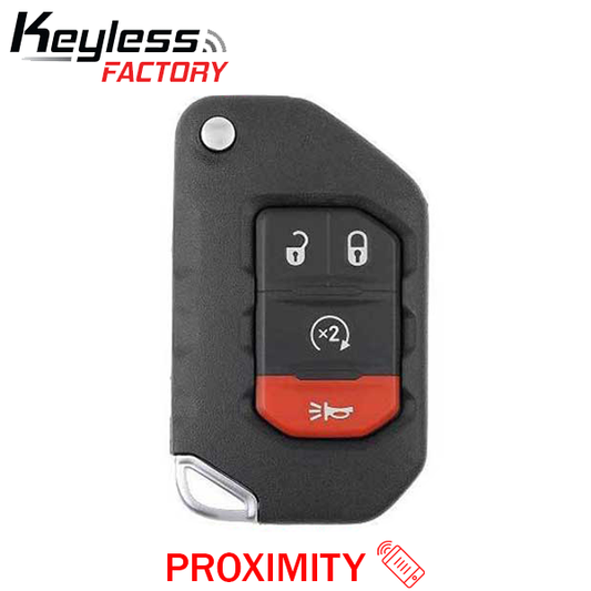 2015-2020 Jeep Renegade Fiat 500X / 4-Button Flip Key / PN: FI5