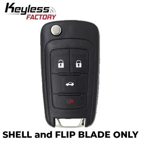 VR Chevrolet Cruze 3 Button Replacement Flip Key Shell : : Car &  Motorbike