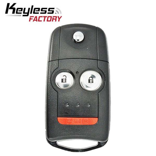 2007-2013 Acura MDX RDX / 4-Button Flip Key / PN: 35111-STX-326