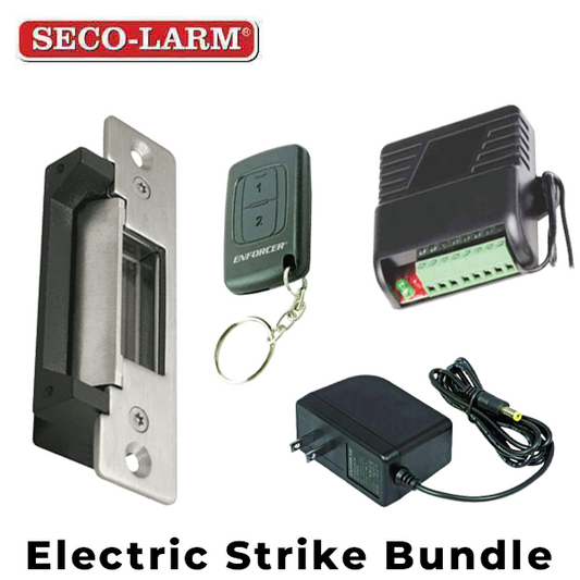 Seco-Larm - Electric Door Strike - Mini No Cut - Fail-secure