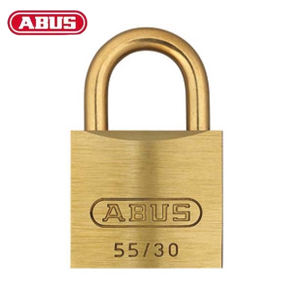 Abus - 56413 - Padlock Brass 55Mb/30 - Keyed Alike - 3 Pack