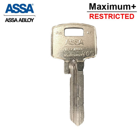 ASSA - Maximum + - KIK / KIL Cylinder - 626 - Satin Chrome - Schlage Levers  & Knobs – UHS Hardware