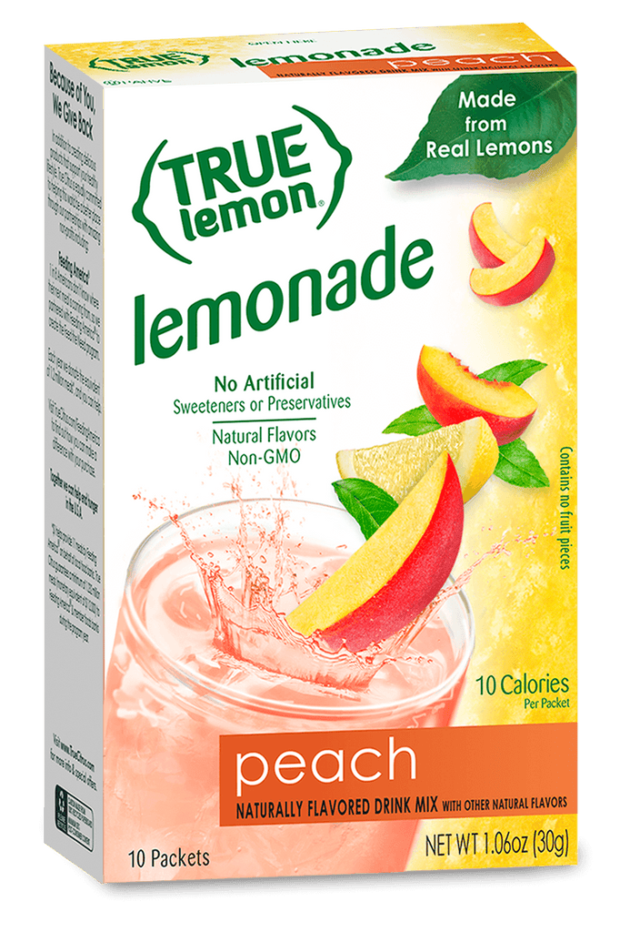True drinks. True Lemon. Lemon Peach. Peach Lemonade. Коллаген персик лимон.