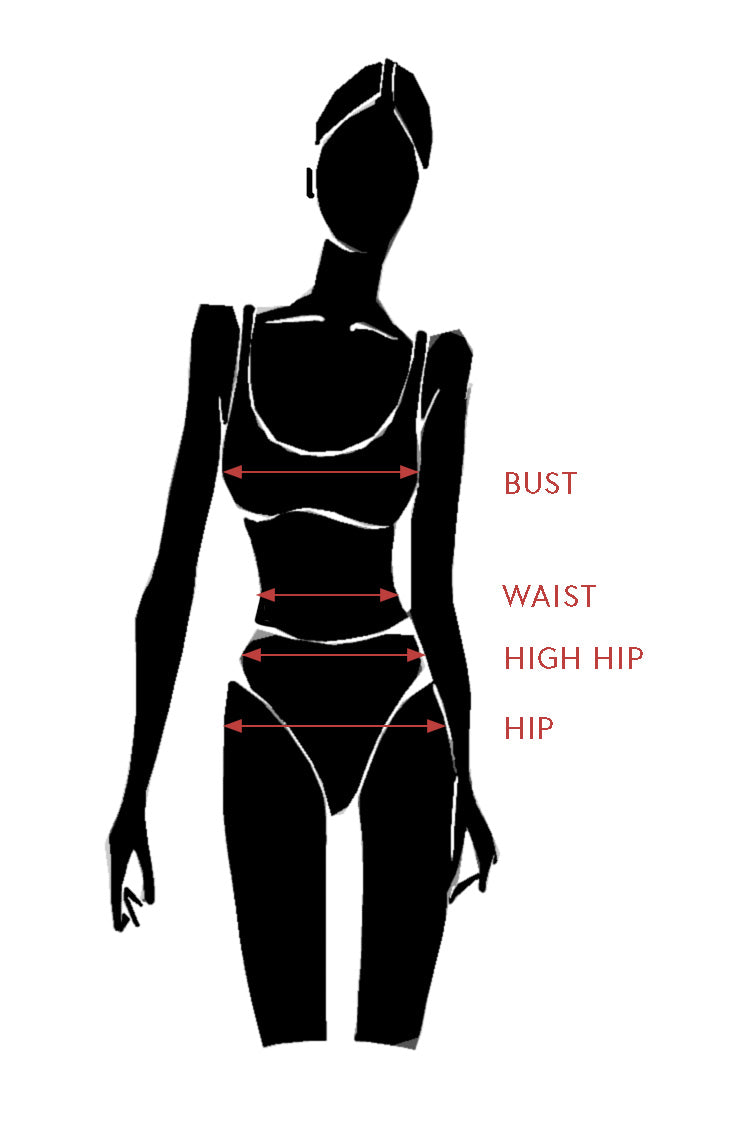 Size Chart For Clothing, Shoes, Lingerie & Swimwear – MISHA