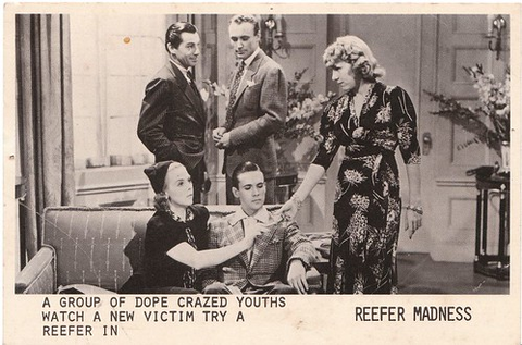 Still shot from the movie "Reefer Madness"