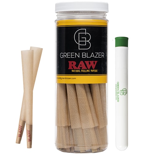 RAW Black King Size Cones