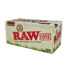 Raw Cones 1 1/4 Size Organic Hemp Box of 900 Bulk Wholesale