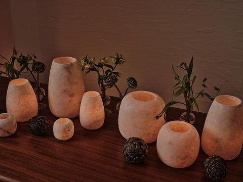 Artisan 8 handmade unique candle holders.