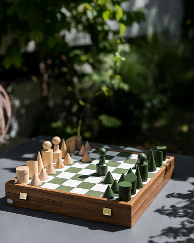 A picture of a chess board.