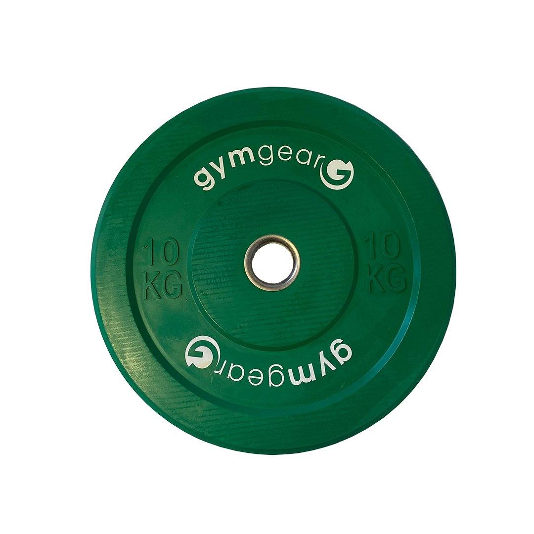 GymGear Coloured Rubber Bumper Plates