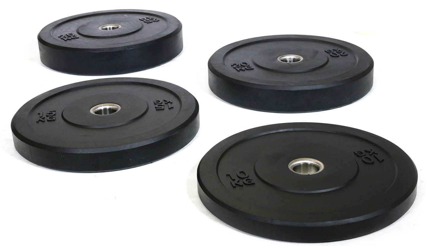 Image of Black Rubber Bumper Plate Sets