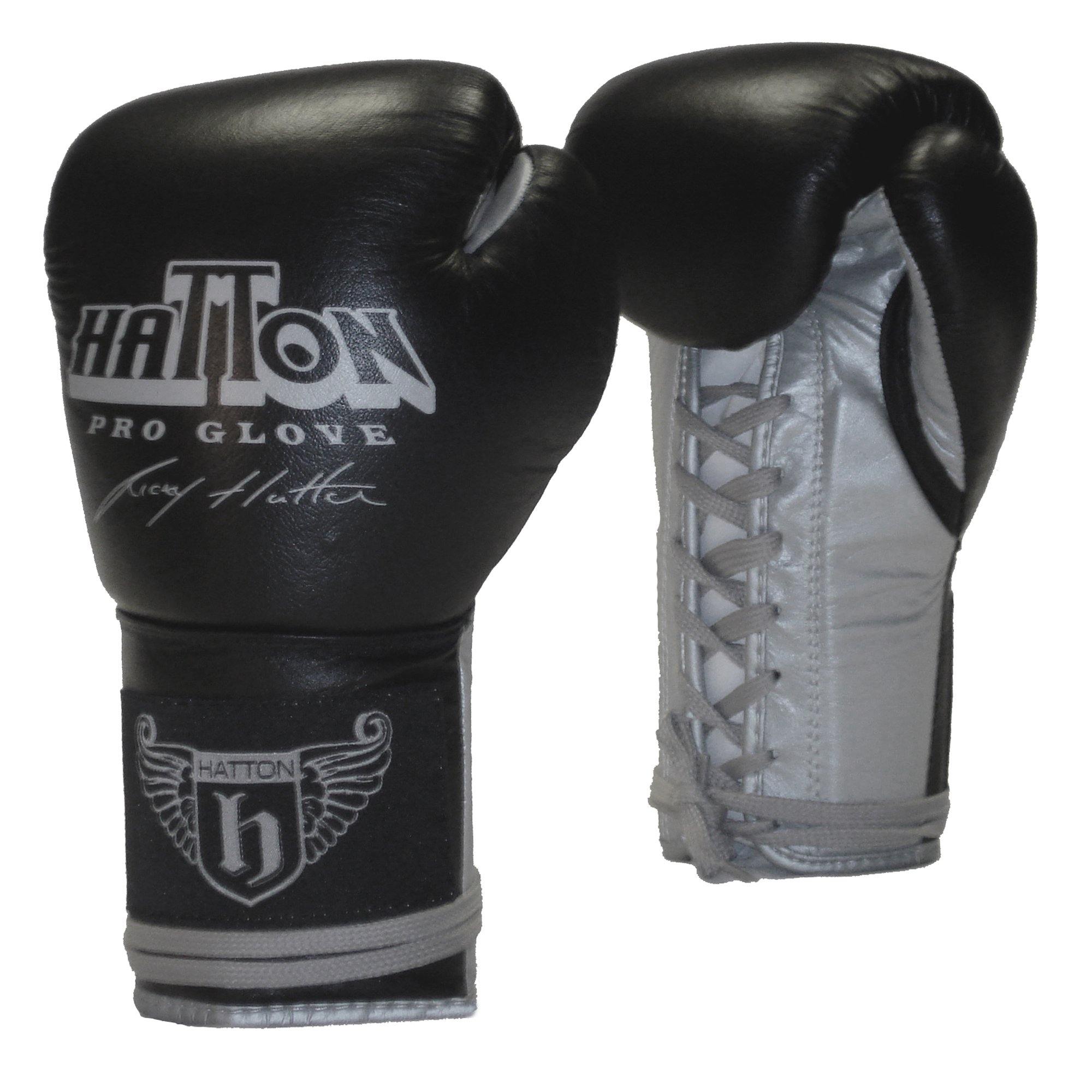 Image of Hatton Pro Leather Lace Sparring Glove (14oz)