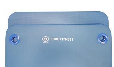 Image of Fitness Mad Core Fitness Mat 10mm Eyelets - Blue