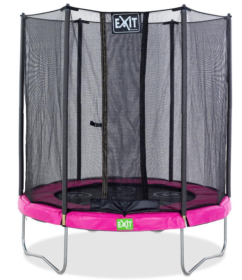 Keizer comfortabel Nationaal EXIT Twist 244 (8f)t Trampoline Pink/Grey — Best Gym Equipment