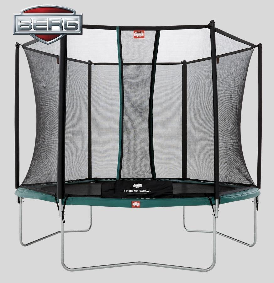 Image of BERG Talent + Safety Net Comfort Trampoline