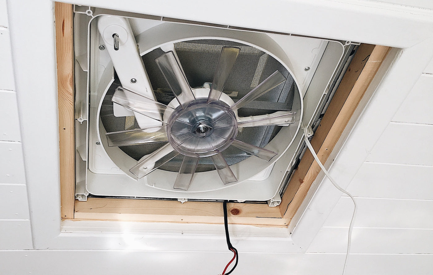to Install a Roof Fan in a Campervan 