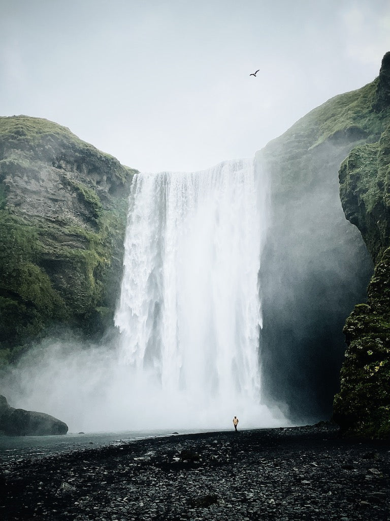 skogafoss waterfall iceland