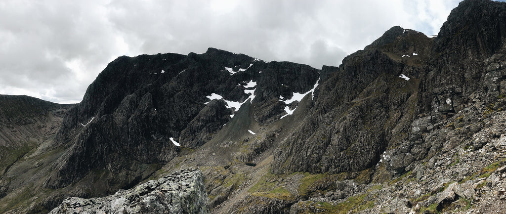 North Face Ben Nevis scrambling routes 