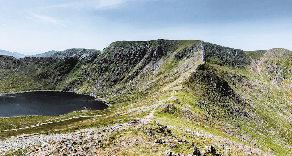 Helvellyn via striding edge