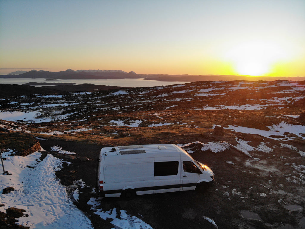 How to stay clean living off grid in a sprinter campervan conversion