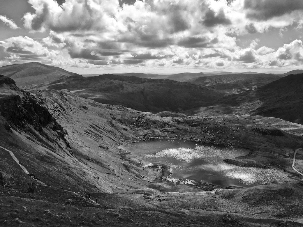 The miners path up snowdon