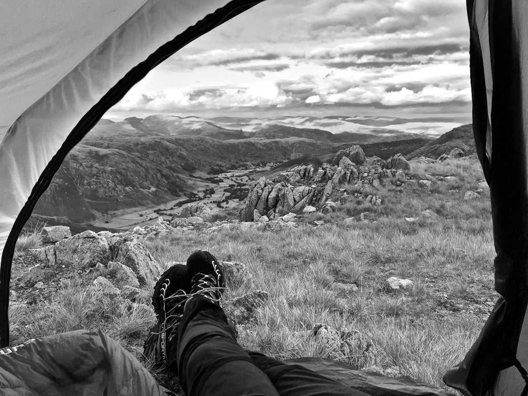 Wild camping in the Lake District 