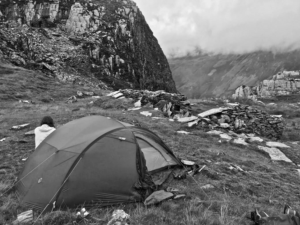 Finding a wild camping pitch 