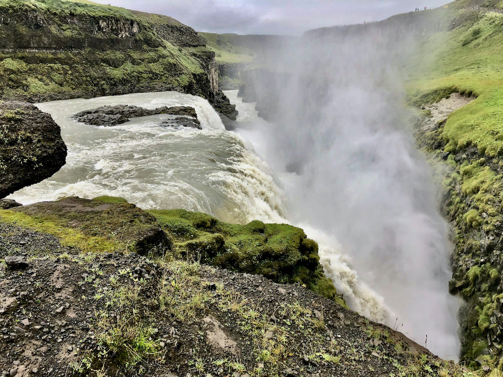 Gulfoss waterfall iceland