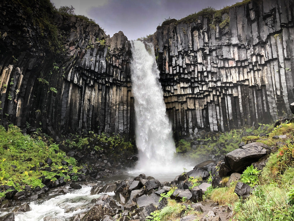 svartifoss waterfall