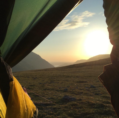 Views from the tend on the bob graham round