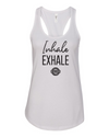 Inhale EXHALE Ladies Racerback Tank