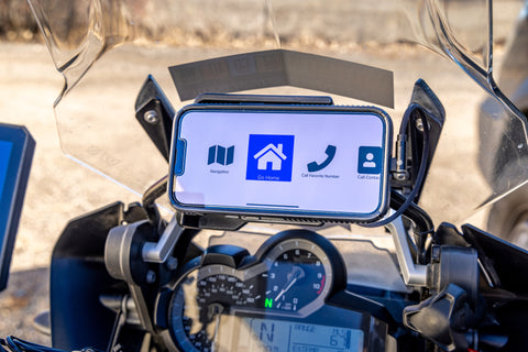 WunderLINQ phone controller, charger and mount for BMW Motorcycles