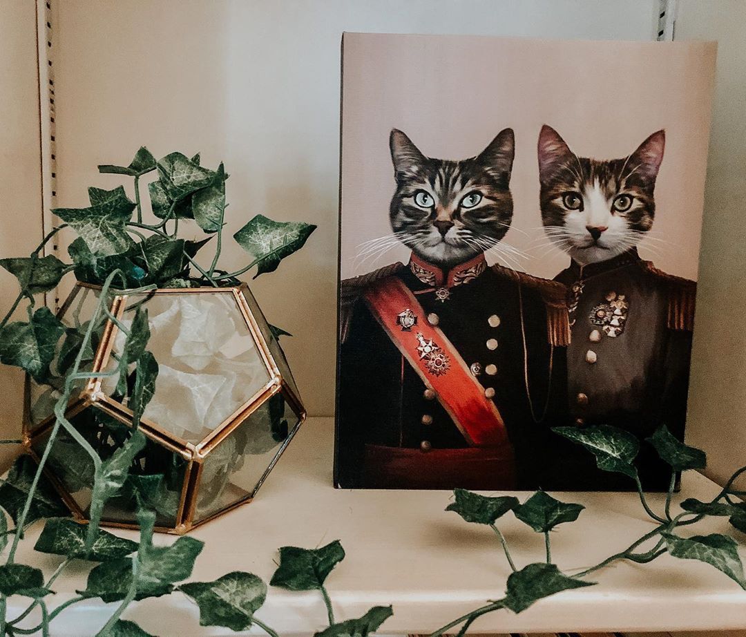 pet memorial art - cats