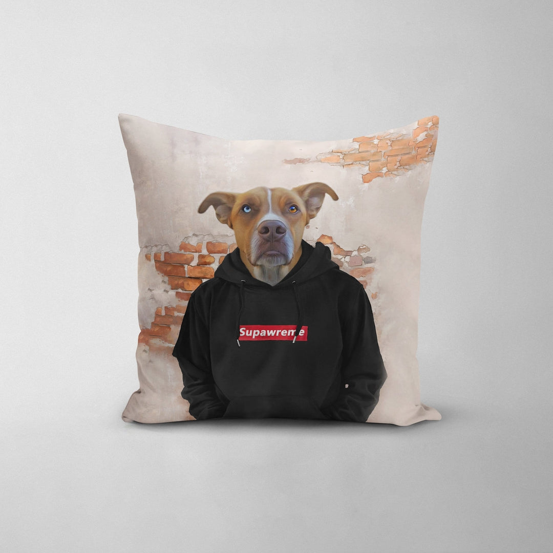 Hypebeast Astronaut Throw Pillow