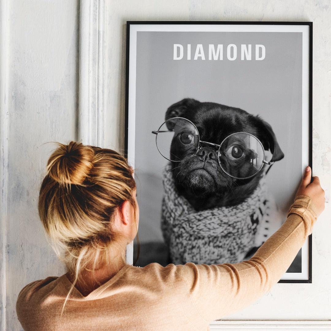 Image of The Designer Brand Pet Portrait - Custom Pet Print Canvas